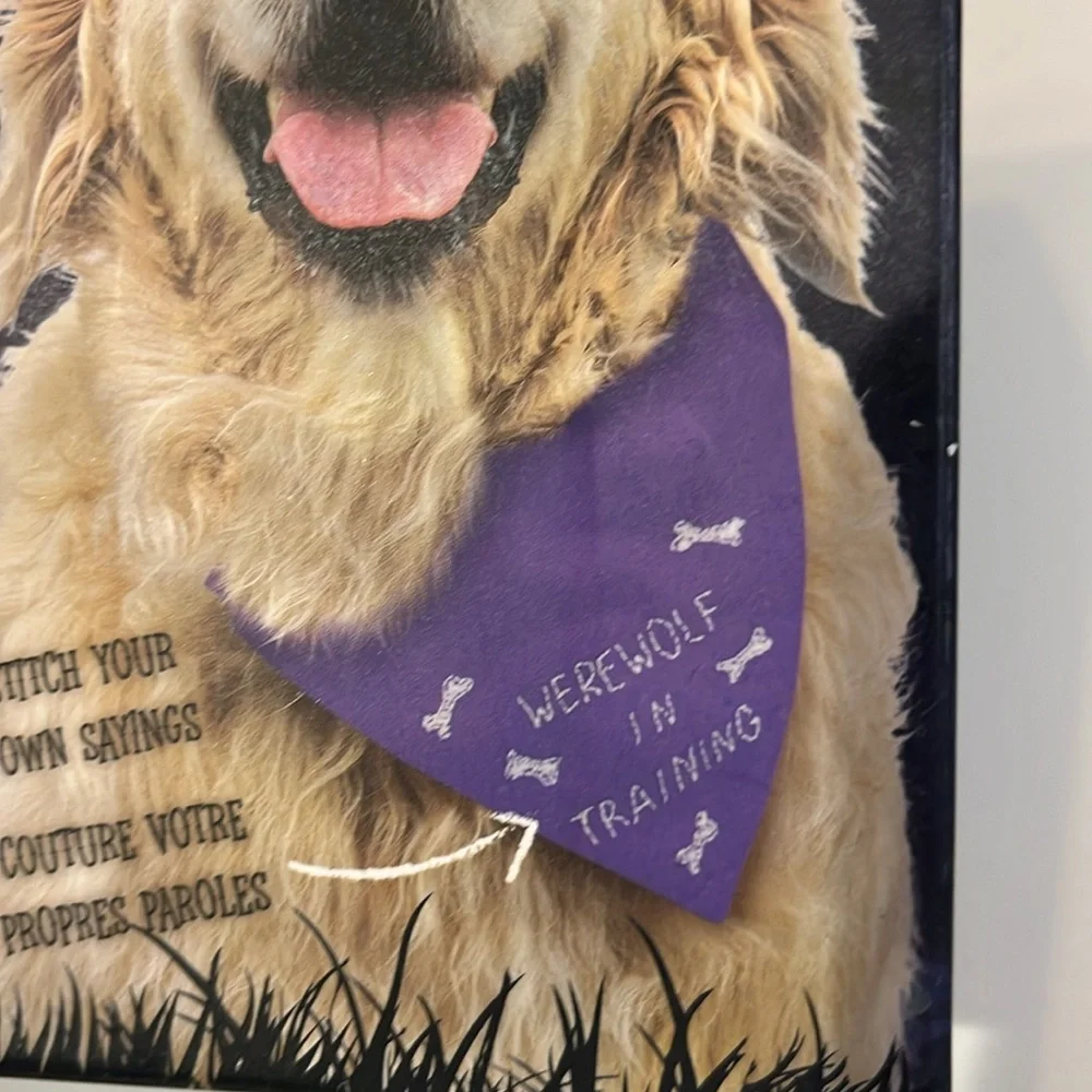 Halloween dog bandanna